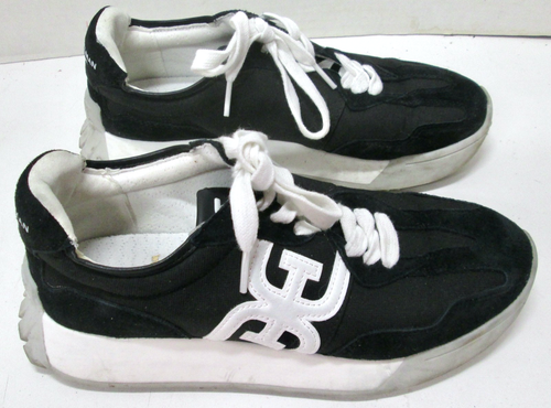 Sam Edelman Langley Black Women's Size 7M Lace-Up Sneakers - Picture 2 of 5