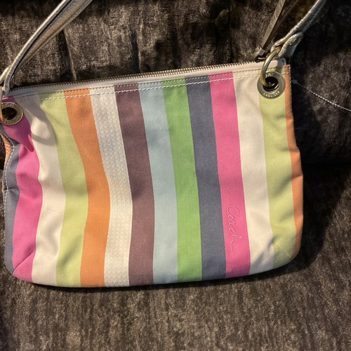 Coach Cloth Purse With Sequins - Picture 7 of 17