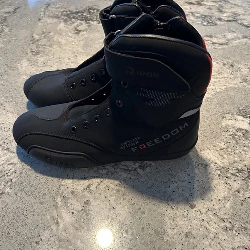 Rideiron Freedom Motorcycle Boot Model MS6007 Men's Size 8.5 - product listing photo