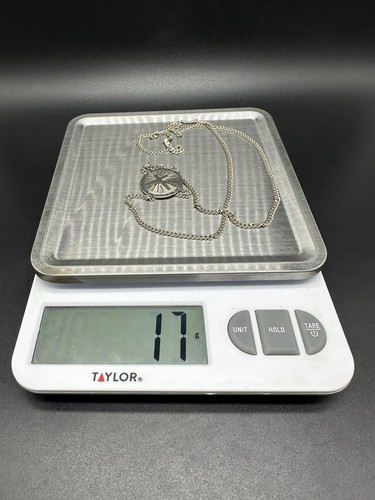 Collana con medaglia croce in argento sterling 925 catenina 30" - Foto 11 di 11