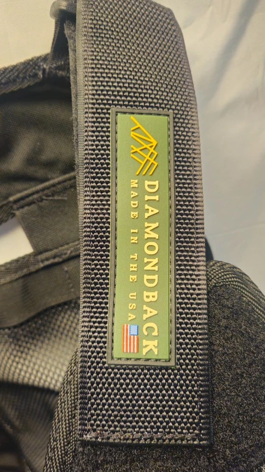 Diamondback 701 Tool Vest Black Mesh Modular Heavy Duty Made in USA Size M/L - Image 3 of 4