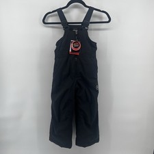 NWT ZeroXposur Black Snow Bibs Toddler Size XS 4/5 Outdoor Winter