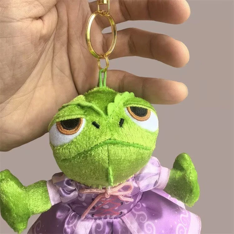 Disney Store желая вам прекрасный день Паскаль плюшевый брелок Рапунцель платье игрушка - Изображение 2 из 3