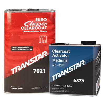 #ad Transtar 7021 EURO Classic Clearcoat Kit w Medium Activator 5 Liter $272.53