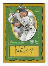Nick Gonzales 2024 TOPPS BROOKLYN MLB ROOKIE AUTOGRAPH CARD Pirates AUTO RC /50. rookie card picture