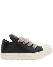 Rick Owens Jumbo Race Low Sneakers Black Milk Ram RU01E5893 LLPPW2 911 131114869