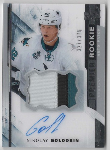 2015-16 Upper Deck Premier Acetate Rookie Auto Patch RC #/375 Pick From List !! - Picture 10 of 23