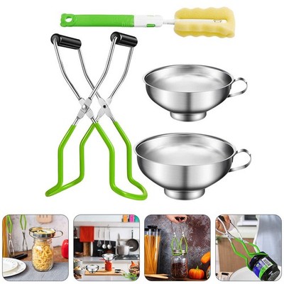 1 Set Premium Canning Kit Healthy Canning Trichter Jar Lifter Pinsel -Set
