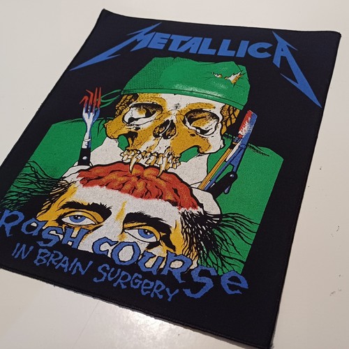 Vintage METALLICA Unused 80s BACK PATCH - Picture 3 of 10