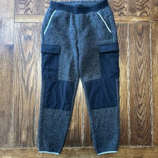 Smartwool Sweatpants Women's Small Charcoal Wool Blend Fleece