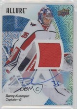 2023-24 Upper Deck Allure Blue Line Auto Jersey /25 Darcy Kuemper #45 Auto