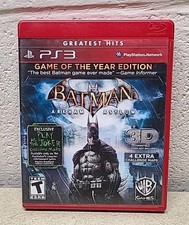 Batman: Arkham Asylum -Game of the Year Edition (Sony PlayStation 3, 2010) 3d