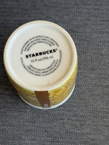 Starbucks Texas Yellow Rose Tumbler Double Walled Travel Cup Becher 10 oz ohne Deckel - Bild 7 von 7