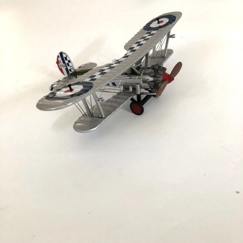 Modellino Militare Diecast 1:72 Aereo Caccia Bristol Bulldog UK 1931 Collezione - Immagine 4 di 4