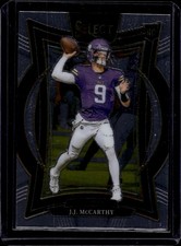 2024 Panini Select #24 J.J. McCarthy Minnesota Vikings Rookie