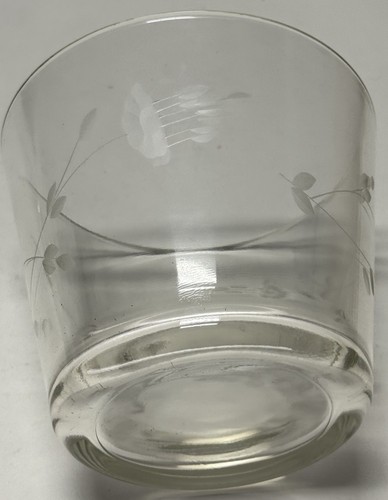 2 VTG Princess House Heritage Ice Bucket Lead Crystal Etched Glass Bowl Lot - Picture 7 of 9