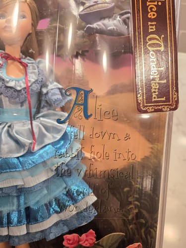 Barbie Collector Silver Label Alice im Wunderland Alice Puppe NEU 2007 Mattel - Bild 21 von 24