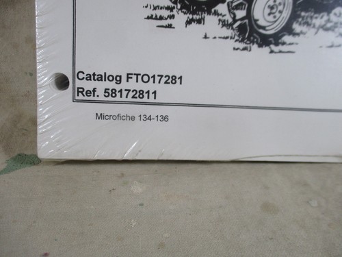 Ford NewHollans 1100 1200 1300 1500 1700 1900 manuale ricambi 58172811 - Foto 3 di 4