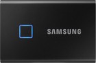 Samsung T7 Touch USB 3.2 2TB Black External Portable Solid State Drive MU-PC2T0K