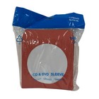 Red Color Paper CD Sleeves with Window & Flap Lot