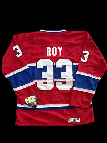 NWT’s Montréal Canadiens Patrick Roy Men’s Jersey Size Medium
