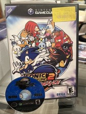 Sonic Adventure 2 Battle for Nintendo GameCube Tested Works Case Disc BEAUTIFUL