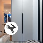 2 Stück Zinklegierung Türanschlag Praktische Türanschlag Dauerhafter