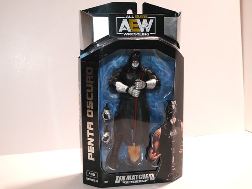 AEW PENTA OSCURO ACTIONFIGUR JAZWARES UNMATCHED COLLECTION #63 *BRANDNEU* WWE
