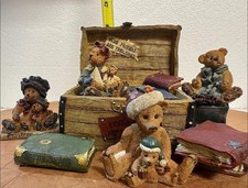 Boyds Bears -5 Pc Bailey's Ol' Trunk w/ A Mother's Love 2002 Original Box