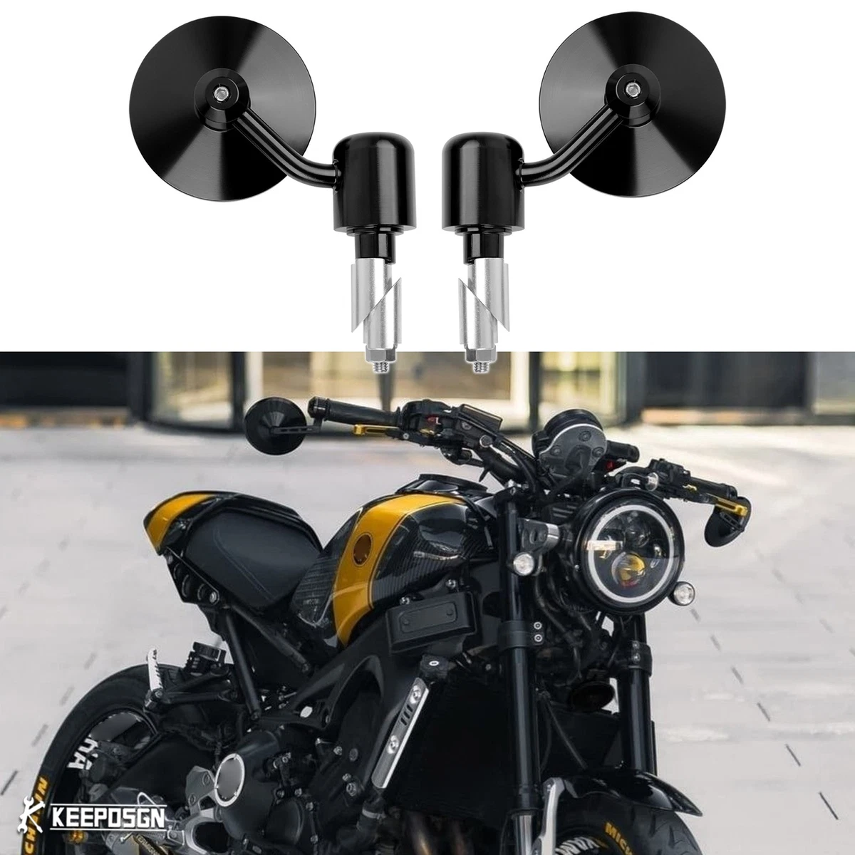 YAMAHA XSR900 ミラー 左右セット Motorcycle & Scooter Mirror Assemblies for Yamaha XSR900 for sale