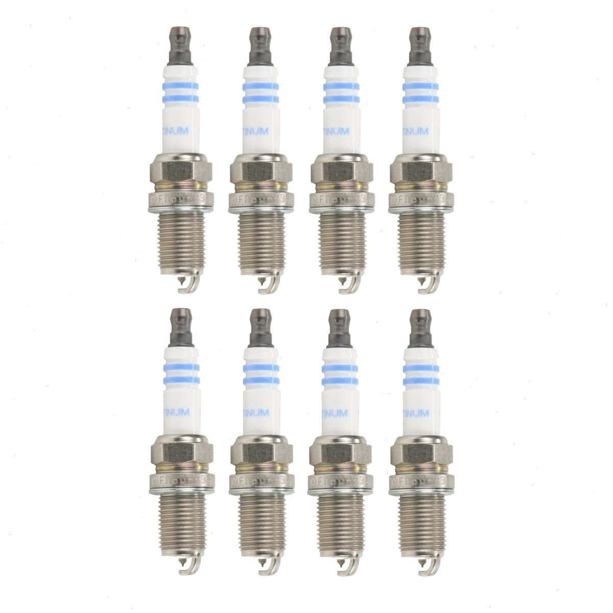 8 pc Bosch Platinum Spark Plugs for 1990-1993 Mercedes-Benz 500SL 5.0L V8 jw