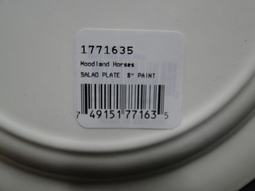 Spode Woodland Horses Paint, England: NEU Salatteller, 7 3/4", Box - Bild 7 von 8