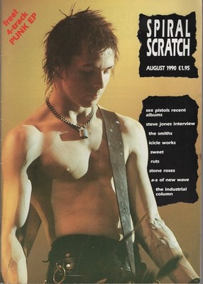 SPIRAL SCRATCH Magazine (Vol 2, no 1 Aug 1990) SID VICIOUS Stone Roses SWEET