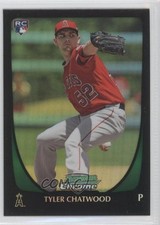 2011 Bowman Draft Chrome Refractor Tyler Chatwood #10 3d5
