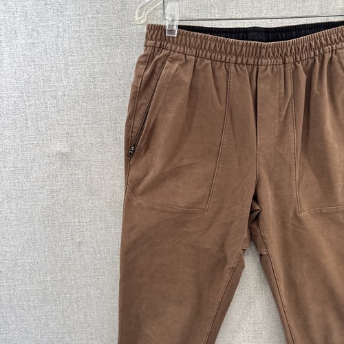 Joggers Lululemon Bowline Utilitech Pequeños Marrón Lona Elastizados Bolsillos Elásticos - Imagen 2 de 16