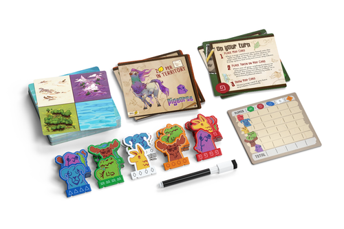 Oddland Tile Board Game Allplay DL24105 Family Card Explore Island Solo - Picture 5 of 5