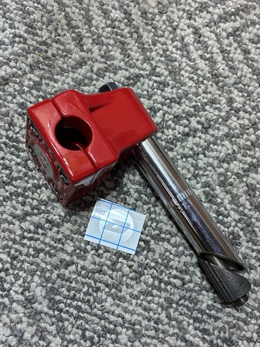 GT/Dyno Mallet Stem RePop with Decal Potts Mod Hollow Bolt Quill Stem Red - Picture 2 of 2