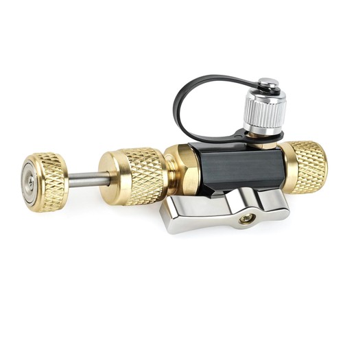 High Efficiency 1/4" Mega Flow Valve Core Removal Tool - 20 Micron Vacuum Rated - Picture 6 of 11