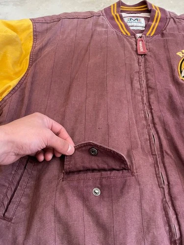 Vintage Washington Redskins NFL Mirage Bomber Jacket image 8