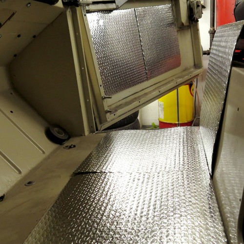 Heat & Sound Barrier 1960-1985 Alfa Romeo Roof Pro+ Kit Tape & Roller - Picture 7 of 10