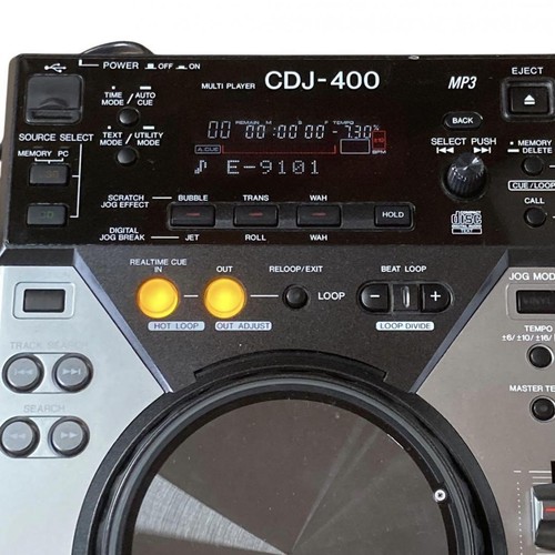 Multijugador digital profesional Pioneer DJ CDJ-400 (solo comprobación de alimentación) - Imagen 6 de 9
