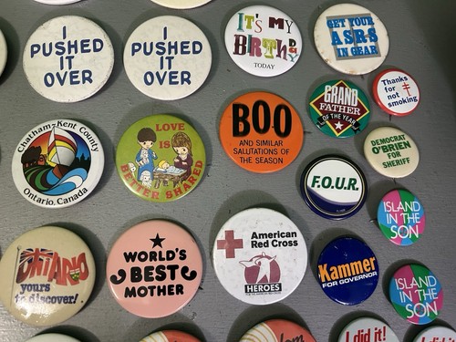 VARIOUS Pinback Pin Button Lot of (83) ET/Planet of the Apes/Ontario/Cedar Point - Picture 6 of 21