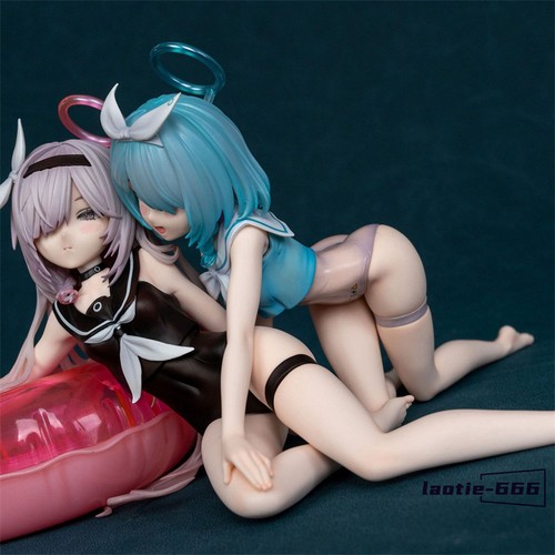 Blue Archive A.R.O.N.A Swimsuit Ver. PVC Figure 1/6 Girls Model 1 pair 12cm New - Picture 10 of 15