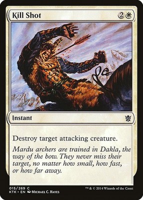 [MTG] Kill Shot (015) (KTK) LP-HP