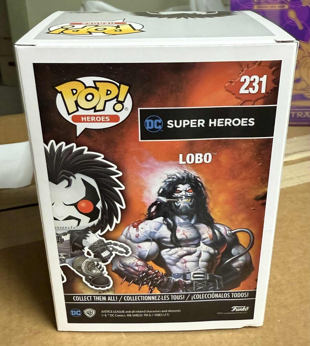 激レア Funko Lobo 231 PX BLOODY VERSION 限定版 Funko Pop 'DC' LOBO Vinyl Figure #231 BLOODY VERSION