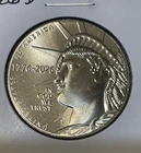 One (1) 1776-2026 D Liberty Semiquincentennial Half Dollar,  UNCIRCULATED, BU