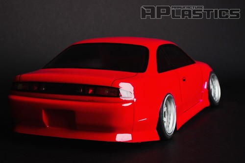 RC Body Car Drift Touring 1:10 Nissan Silvia S14 Odyvia style APlastics New - Picture 2 of 12