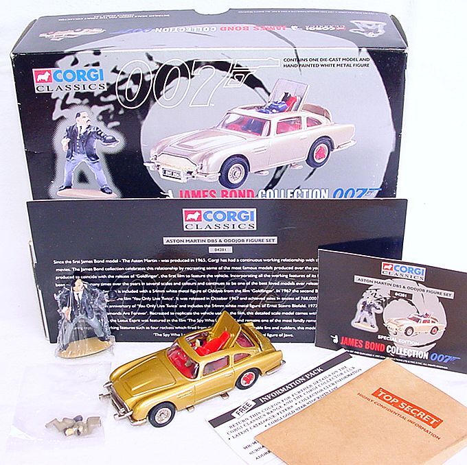 Corgi Toys JAMES BOND 007 COLLECTION ASTON MARTIN DB.5 + Fig