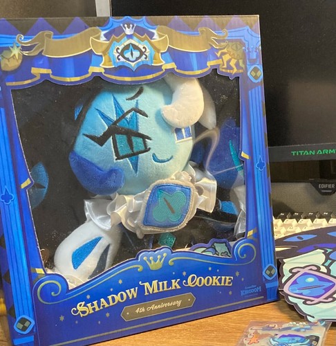 Shadow Milk Cookie Figur Plüsch Puppe 9,84 Zoll Cookie Run: Kingdom Spielesammlung - Bild 9 von 10