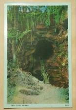 1920's Lava Tube TH Hawaii National Park 